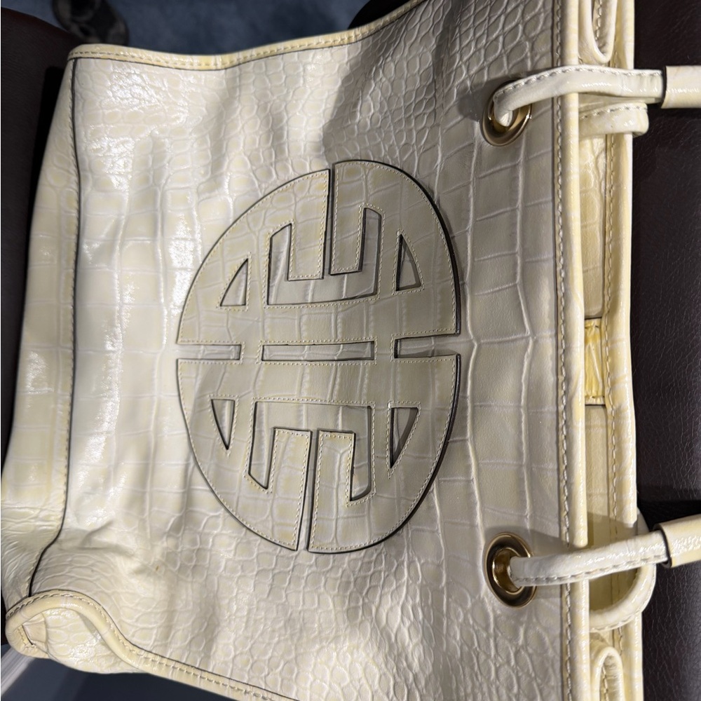 Tory Burch Cream Shoulder Bag